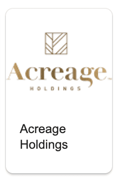 Acreage Holdings Marijuana Stock