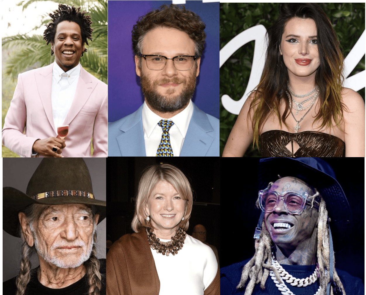 Celebrity Cannabis Brands