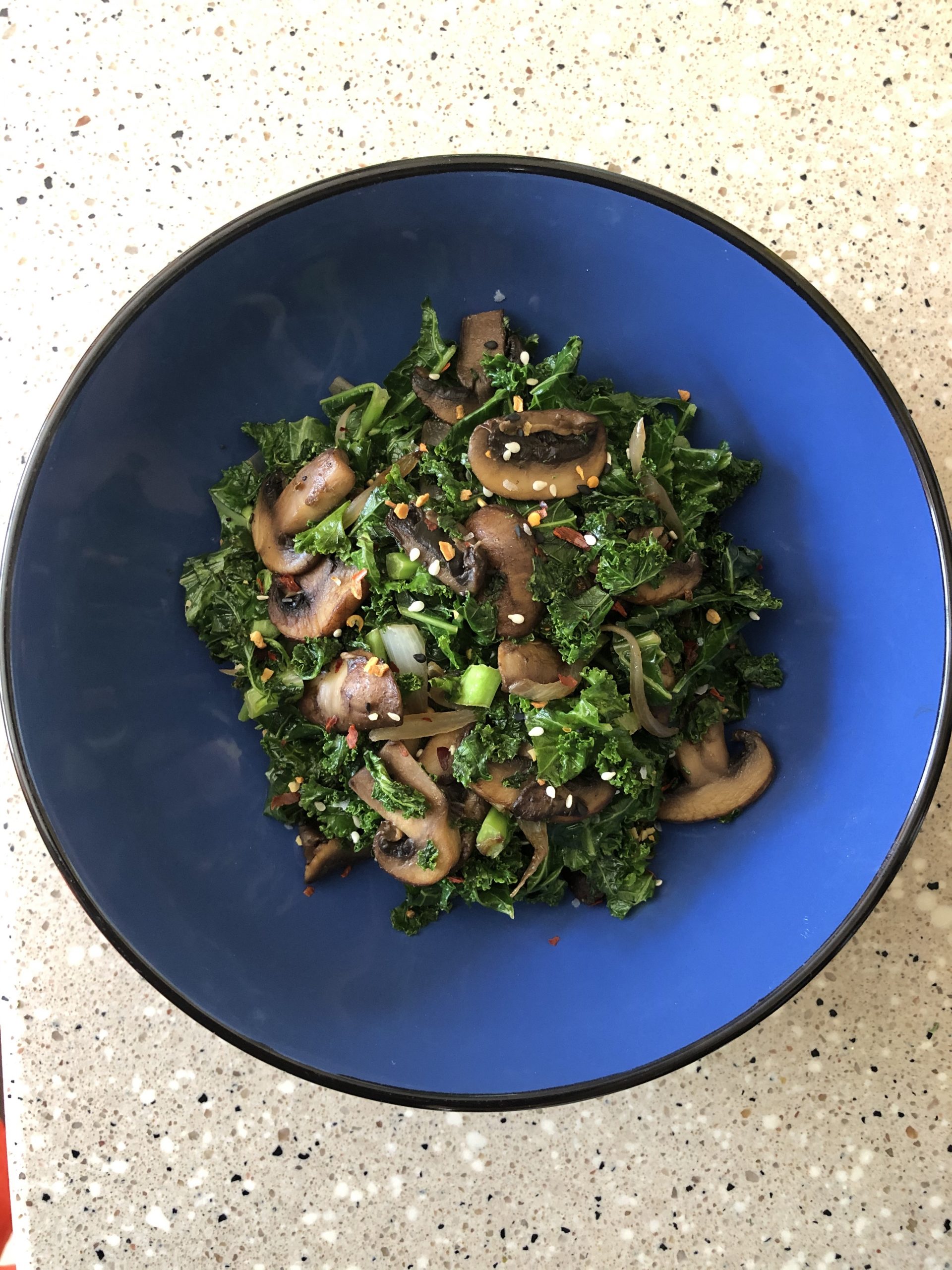 Sautéed Kale & Mushrooms Recipe – Cannabis Infused