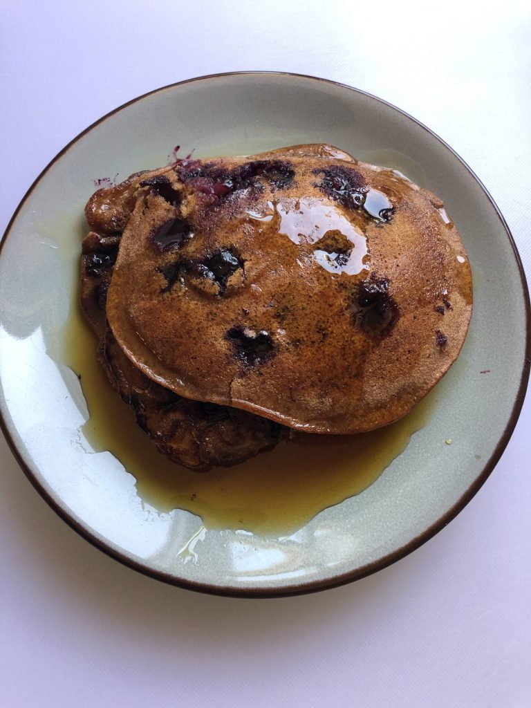 Cannabis Infused Blue Berry Pancakes scaled 1 1