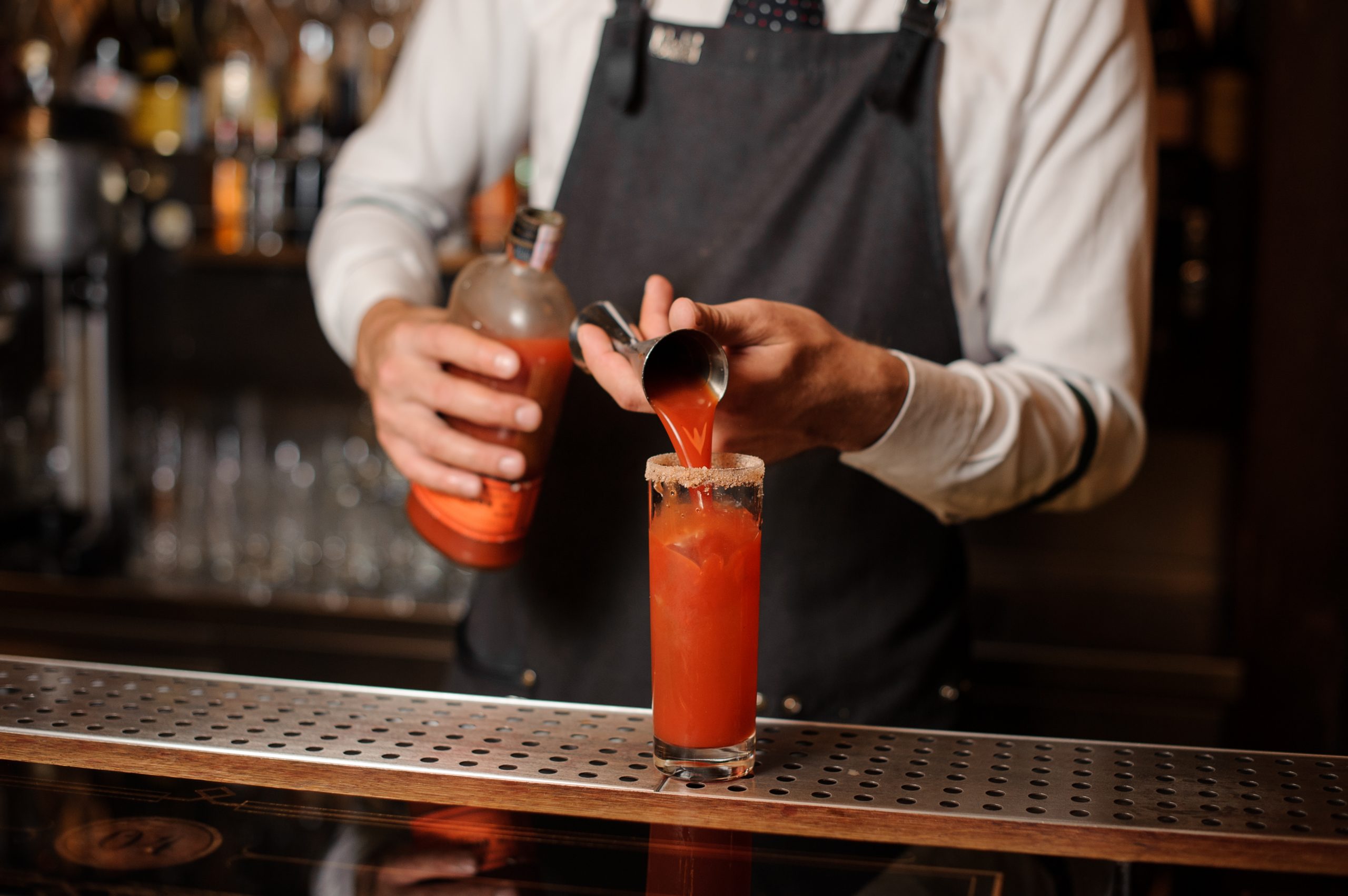 make your own bloody mary cocktail