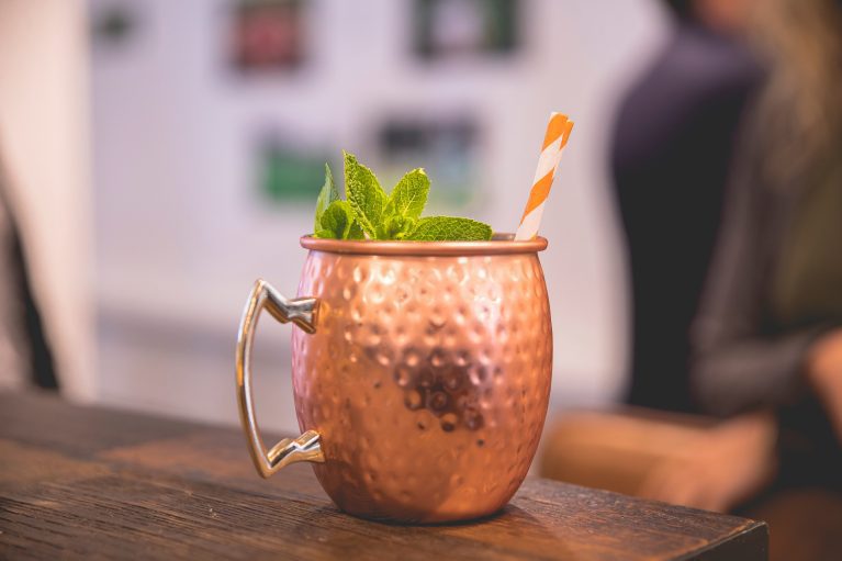 moscow mule glass