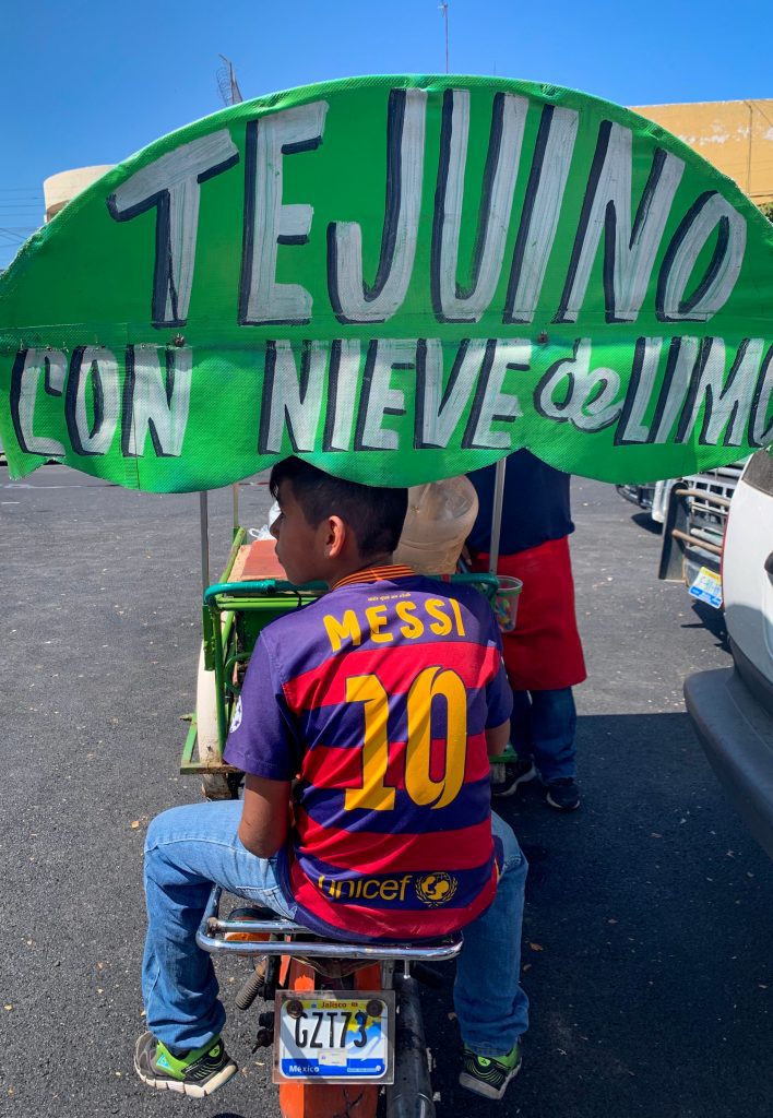 Tejuino stand