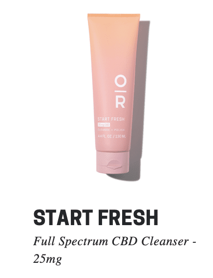 CBD cleanser by Onyx + Rose