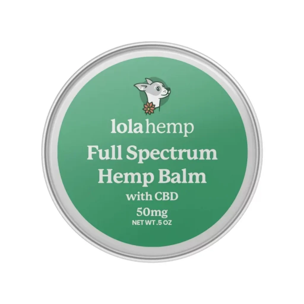 Lolahemp Balm 50mg Front 600x600 2