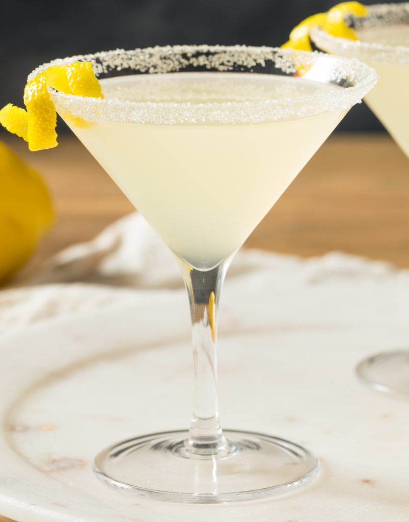 Boozy Refreshing Lemon Drop Martini lemon drop cocktail