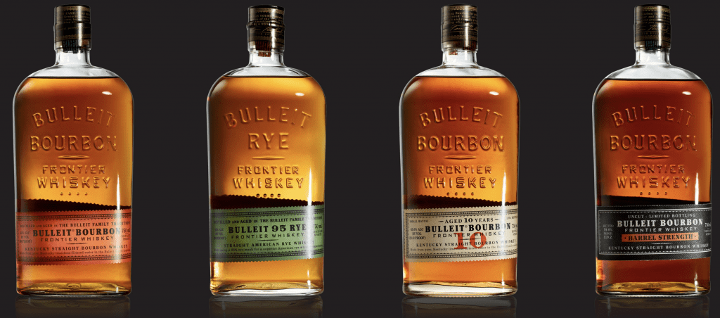 Bulleit Bourbon and Rye