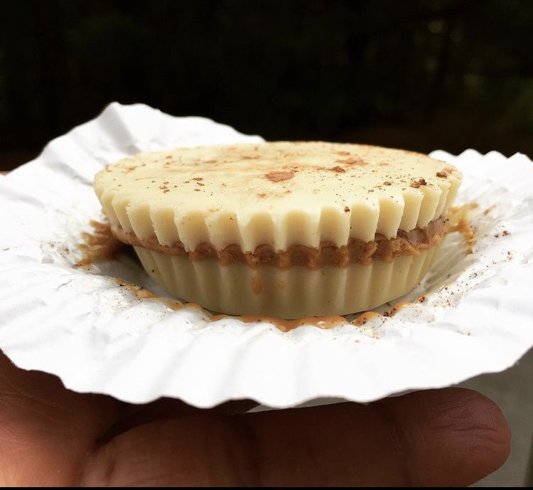 white chocolate peanut butter cups