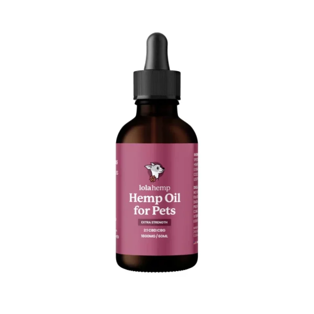 Lolahemp Oil Extra Strength Front 600x600 2