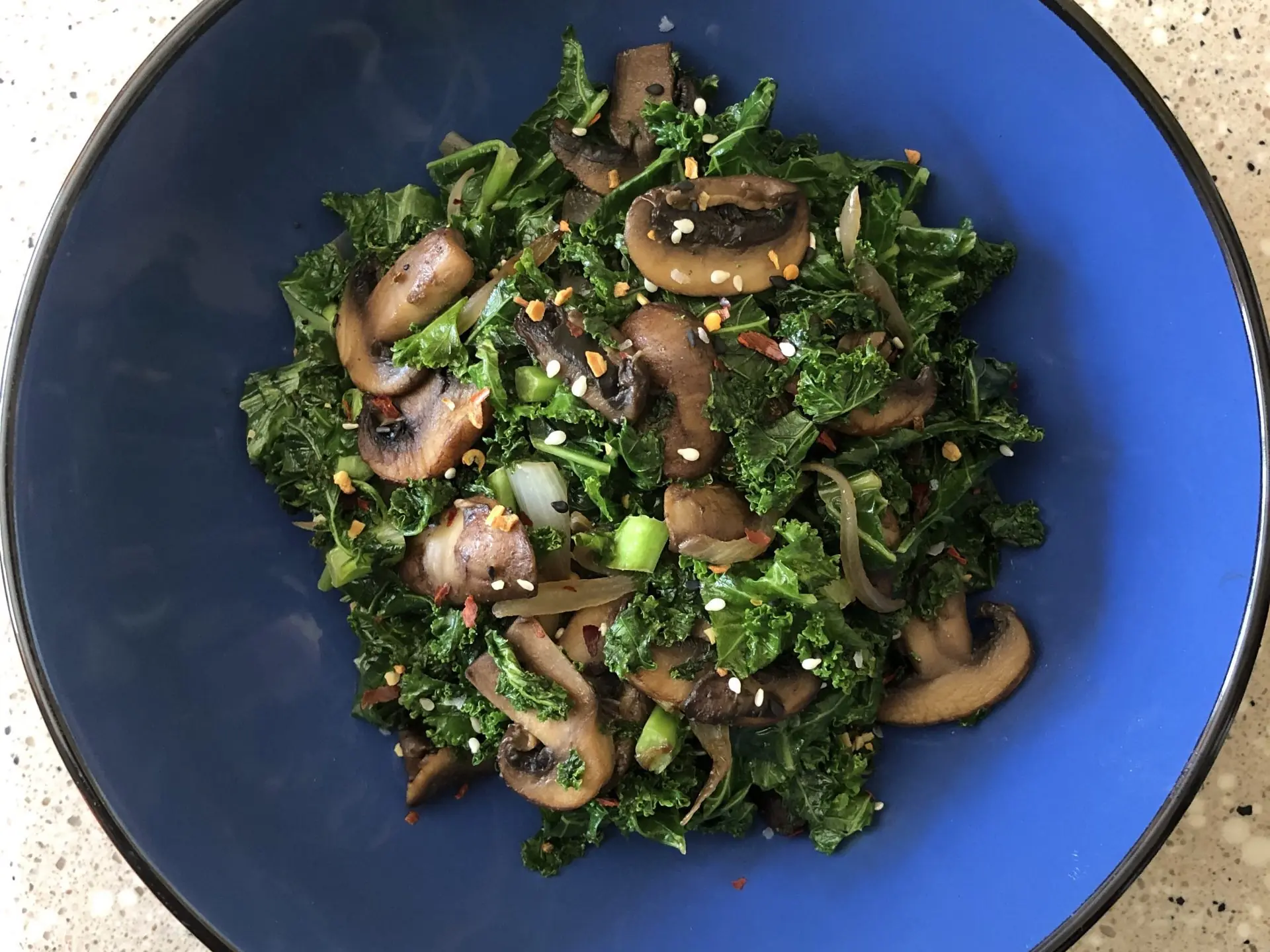 Sauteed Kale Mushrooms Recipe – Cannabis Infused scaled 1 edited