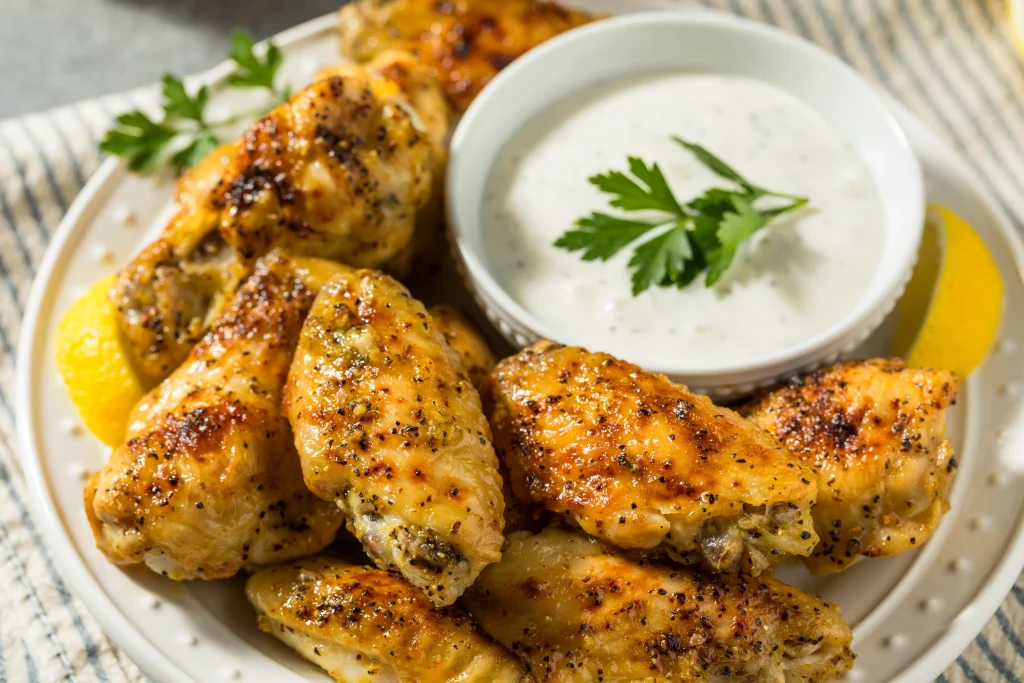 Lemon Pepper Wings in Atlanta
