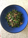Sautéed Kale & Mushrooms Recipe – Cannabis Infused